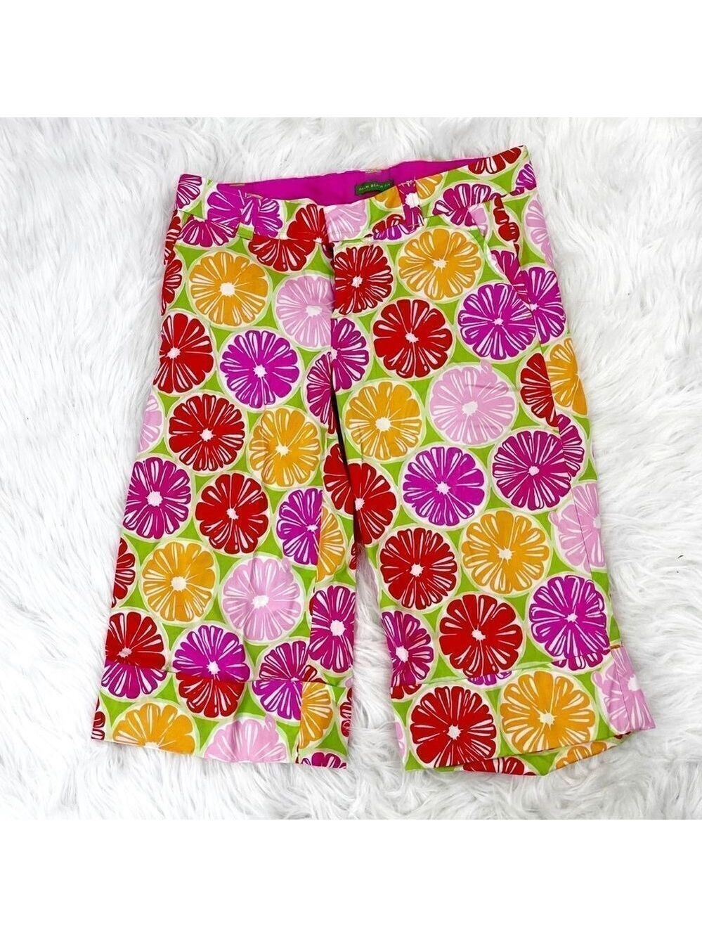 Lilly Pulitzer Juice Stand Palm Beach Fit Shorts
